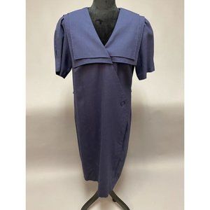 John Philips, sailor style dress, size 16 1/2